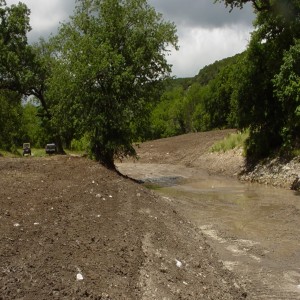 Creek Resurfacing and Dam
