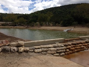 Lined Pond and Dam       