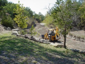 Cleaning of Creek Bed